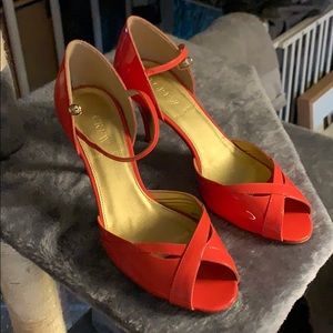J.Crew Patent Leather Peep-to Heels